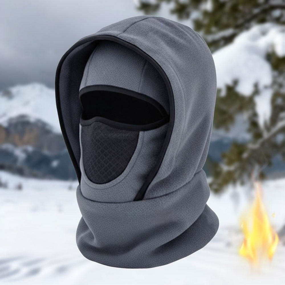 Cycling Gear And Equipment - قبعة بالاكلافا حرارية للشتاء، غطاء رقبة