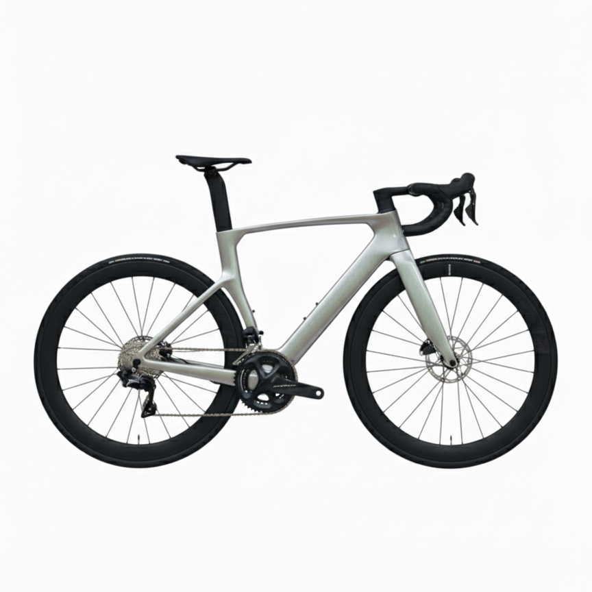 إطار دراجة طريق خفيف الوزن من  - مراجعة Carbon Bike Frame وسعره