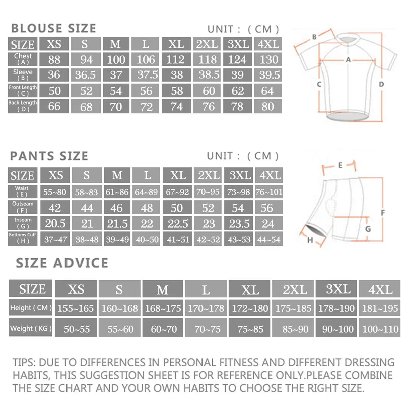 -مجموعة جيرسي لركوب الدراجات ا - مراجعة Cycling Bib Shorts وسعره
